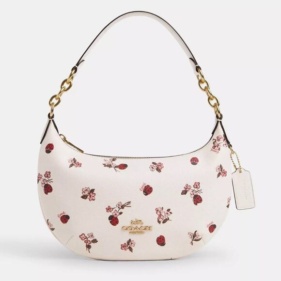 Coach Handbags - NWT Coach Payton Hobo Bag With Ladybug Floral Print Purse Bag